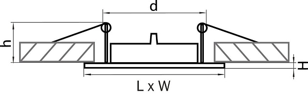 Встраиваемый светильник Lightstar Lega16 011940 изображение 2 Встраиваемый светильник Lightstar Lega16 011940 Фото № 2