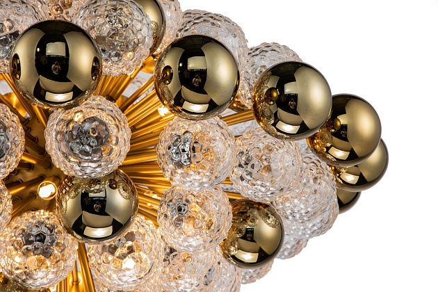 Подвесная люстра iLamp Rockfeller 100D-18 Matt Bronze изображение 3 Подвесная люстра iLamp Rockfeller 100D-18 Matt Bronze Фото № 3