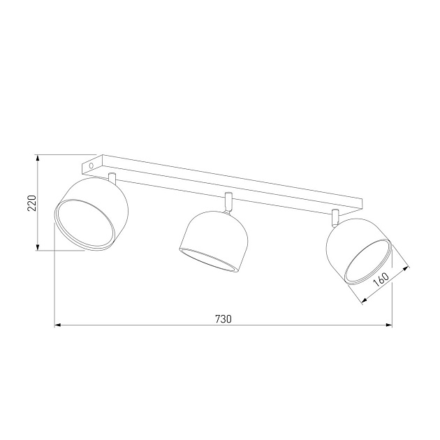 Спот TK Lighting 3421 Altea Black изображение 2 Спот TK Lighting 3421 Altea Black Фото № 2
