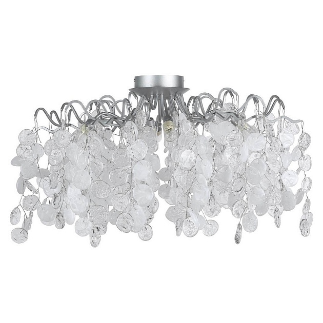 Потолочная люстра Crystal Lux Tenerife PL8 Silver Фото № 