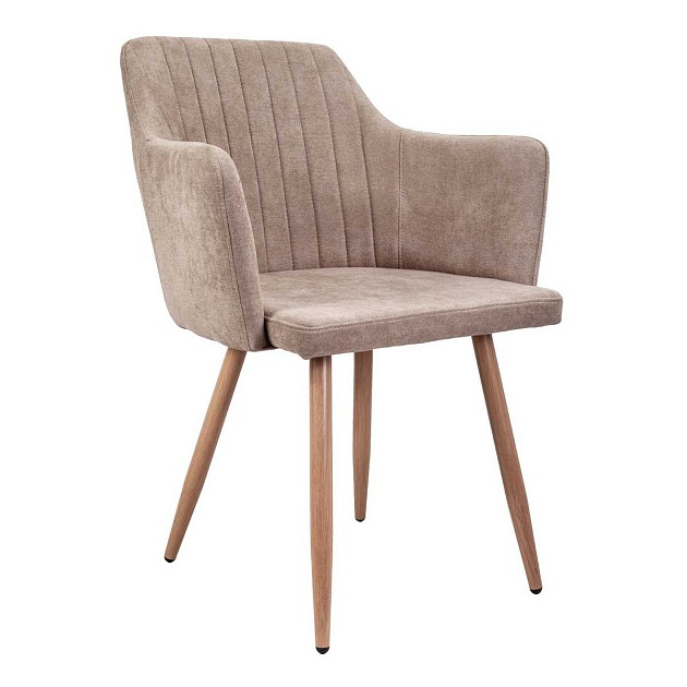 Кресло AksHome Brit бежевый, ткань 67627 Фото № 