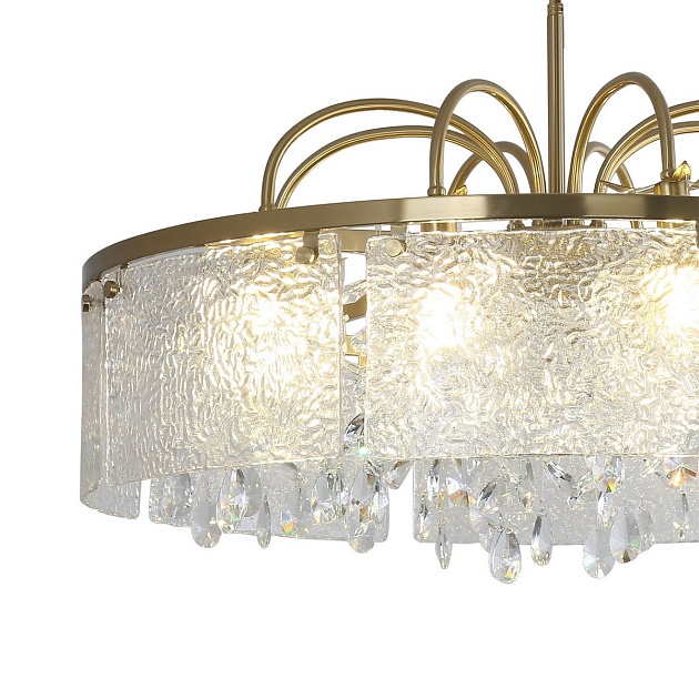 Подвесная люстра Indigo Prosecco 12033/8P Brass V000378 Фото № 3