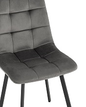 Кухонный стул Stool Group Chilly велюр антрацитовый OS-2011 HLR-24 1