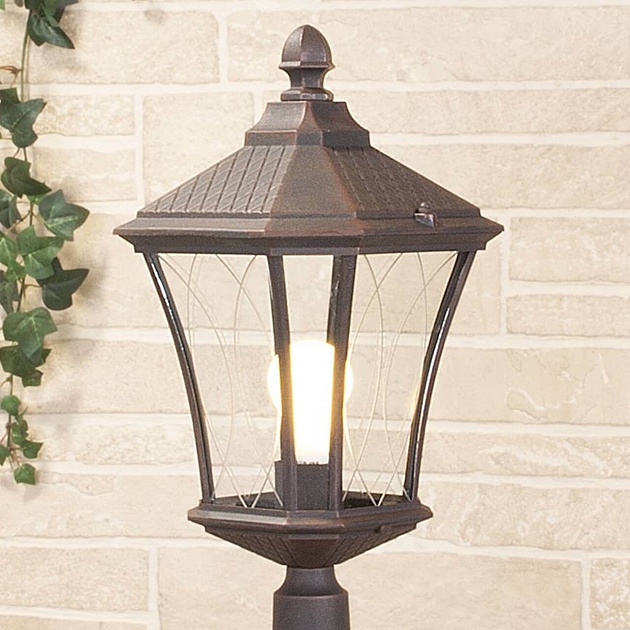 Уличный светильник Elektrostandard Virgo F капучино a031924 Фото № 