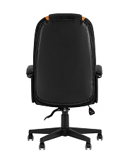 Игровое кресло TopChairs ST-Cyber 9 черный/оранжевый текстиль/экокожа ST-Cyber 9 ORANGE 4