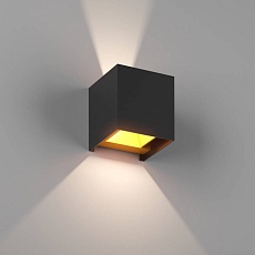 Уличный настенный светодиодный светильник DesignLed JY Big-Kub LWA803L-BL-WW 004883 1