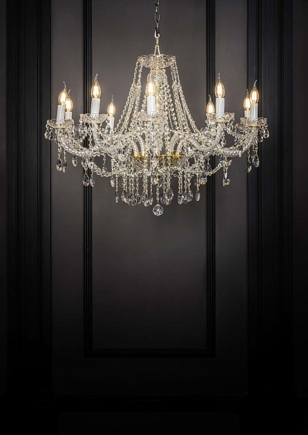 Подвесная люстра Maytoni Beatrix DIA019-10-G Фото № 7