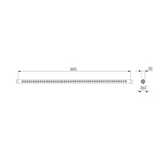 Модульный светодиодный светильник Elektrostandard Module System 85173/01 a066175 1