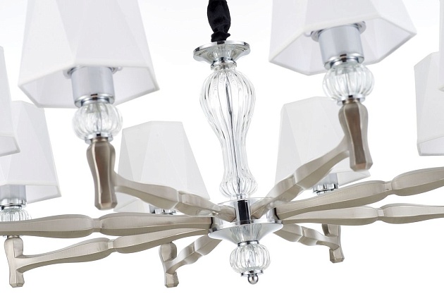 Подвесная люстра Escada 672/8S Nickel Фото № 3