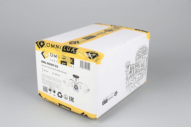 Потолочная люстра Omnilux Novello OML-56307-03 изображение 3 Потолочная люстра Omnilux Novello OML-56307-03 Фото № 3