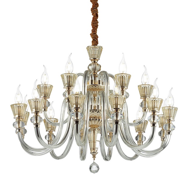 Подвесная люстра Ideal Lux Strauss SP18 140629 изображение Подвесная люстра Ideal Lux Strauss SP18 140629 Фото №