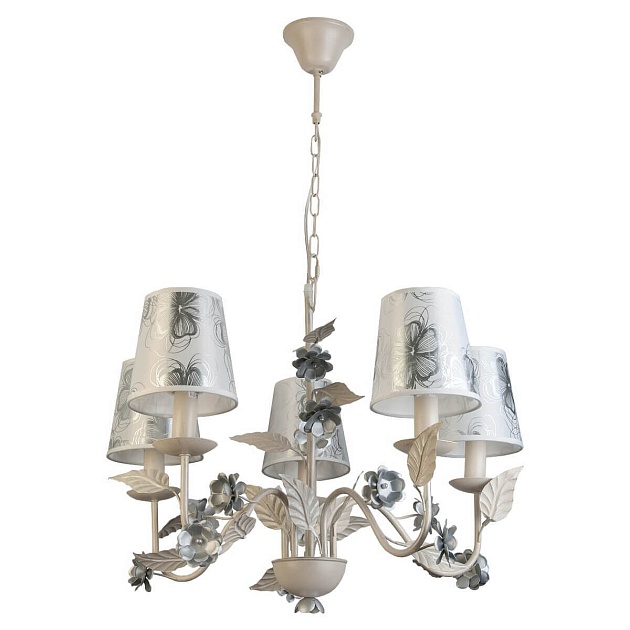Подвесная люстра Toplight Madlyn TL5630D-05WH Фото № 