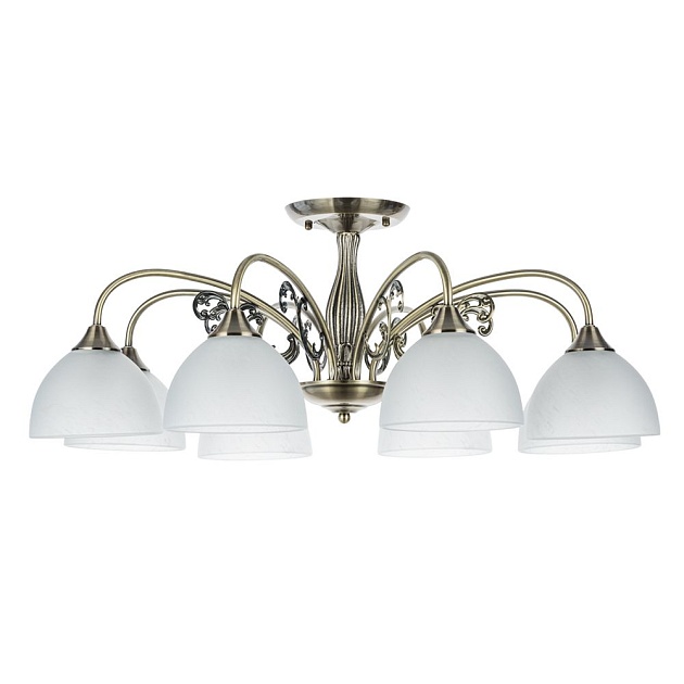 Потолочная люстра Arte Lamp Spica A3037PL-8AB Фото № 