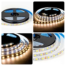 Светодиодная лента OGM 14,4W/m 60LED/m 5050SMD дневной белый 5M LSE-269 3