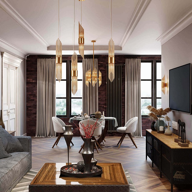 Подвесной светильник Odeon Light Hall Flambi 4847/2 Фото № 7