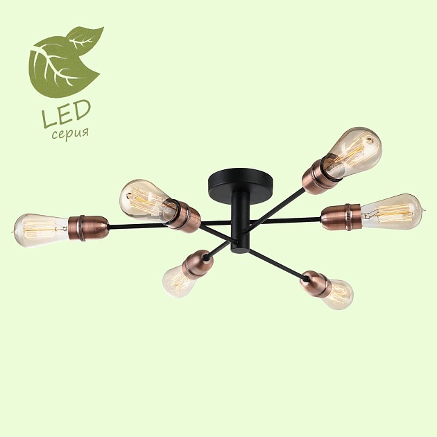 Потолочная люстра Lussole Lgo Huron GRLSP-8200 изображение 4 Потолочная люстра Lussole Lgo Huron GRLSP-8200 Фото № 4