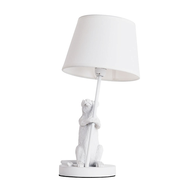 Настольная лампа Arte Lamp Gustav A4420LT-1WH изображение Настольная лампа Arte Lamp Gustav A4420LT-1WH Фото №