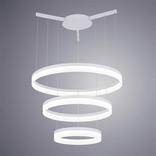 Подвесной светодиодный светильник Arte Lamp A2504SP-3WH Фото № 2