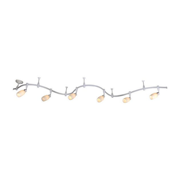 Трековая система Arte Lamp A3059PL-6WH изображение Трековая система Arte Lamp A3059PL-6WH Фото №