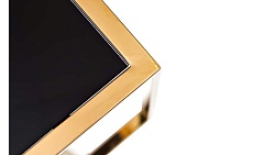 Приставной стол Garda Decor 13RXNT5076L-Gold 2