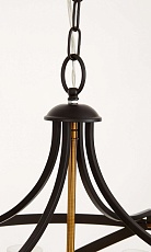 Подвесная люстра Lumina Deco Astila LDP 1242-3 BK+MD 1