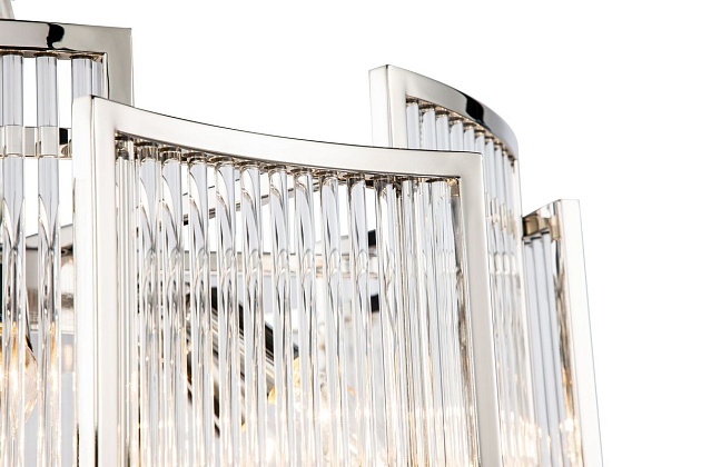 Подвесная люстра iLamp Tribeca MD0276-6C Nickel Фото № 2