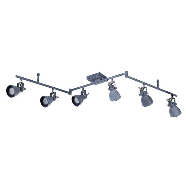 Трековая система Arte Lamp A9189PL-6GY изображение 3 Трековая система Arte Lamp A9189PL-6GY Фото № 3