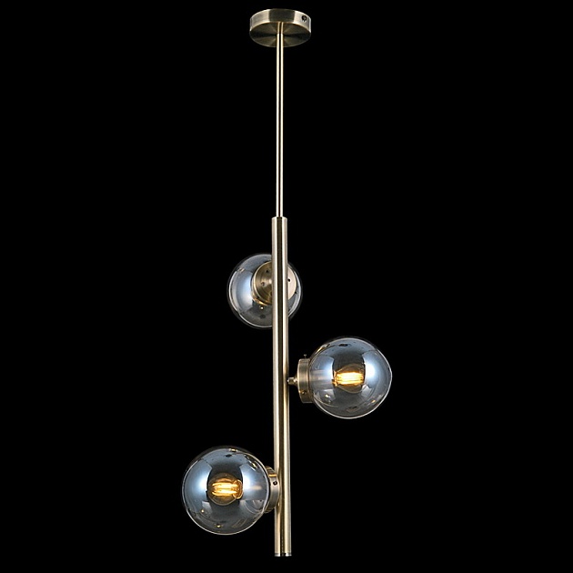 Подвесная люстра Illumico IL0008-3NSQ-79 AB Фото № 