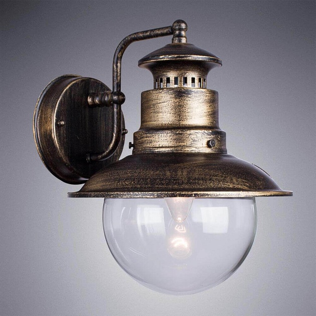 Уличный настенный светильник Arte Lamp Amsterdam A1523AL-1BN Фото № 2