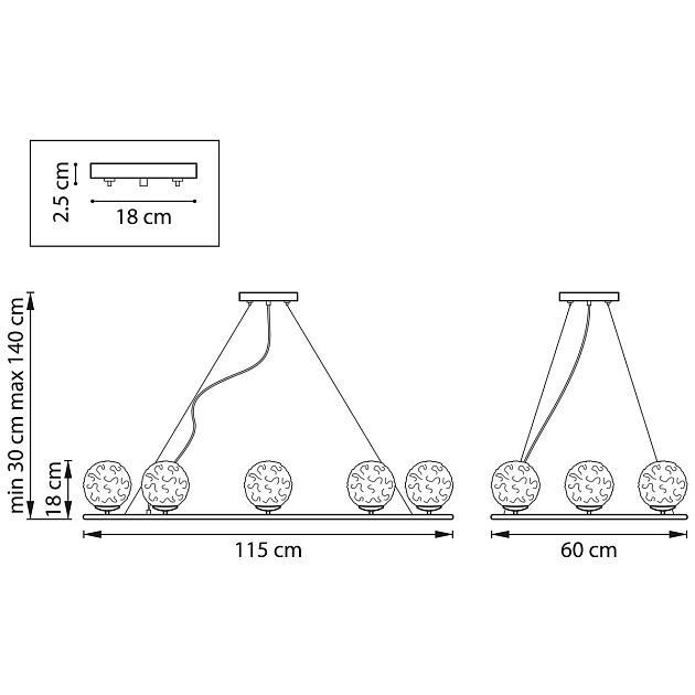 Подвесная люстра Lightstar Bari 815287 Фото № 2