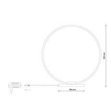 Настольная лампа Lucia Tucci Modena T170 LED RGB 1