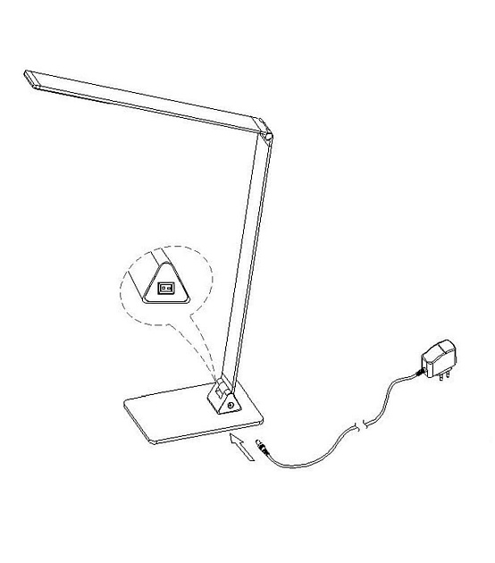Настольная лампа Lucide Flatt 35600/10/43 Фото № 2