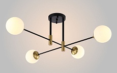 Потолочная люстра Fidel PL4 Black 1