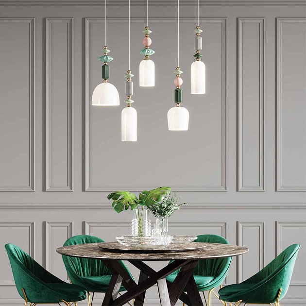 Подвесной светильник Odeon Light Classic Candy 4861/1A Фото № 2