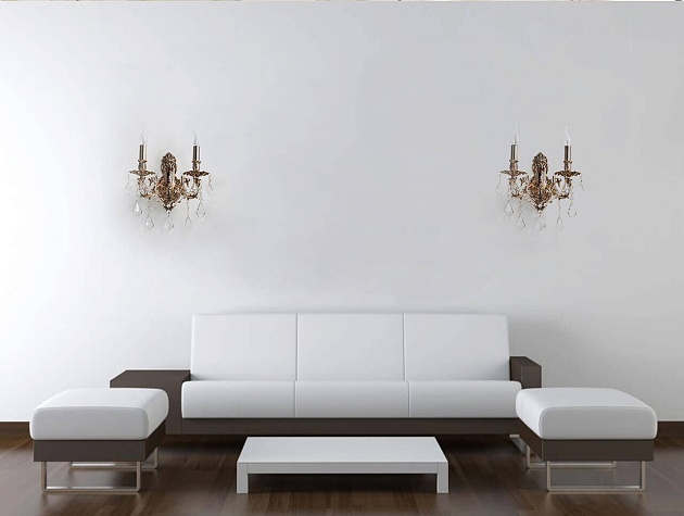 Бра Lucia Tucci Barletta W122.2 Coffe Gold изображение 3 Бра Lucia Tucci Barletta W122.2 Coffe Gold Фото № 3