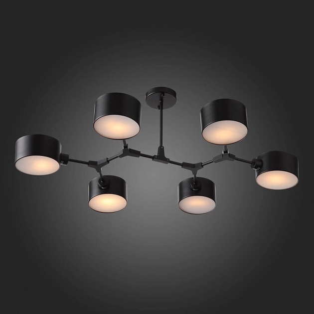 Потолочная люстра Evoluce Gimento SLE183402-06 изображение 4 Потолочная люстра Evoluce Gimento SLE183402-06 Фото № 4