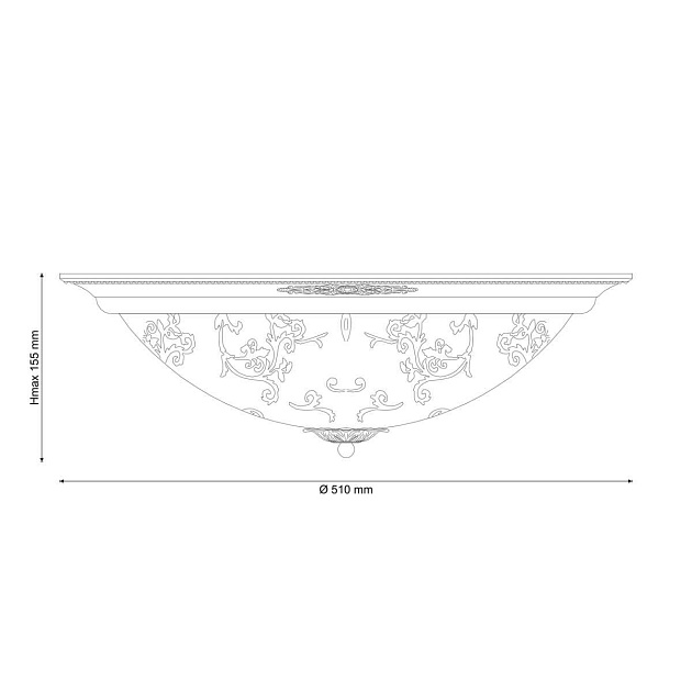 Потолочный светильник Lucia Tucci Lugo 142.6 R50 Brown изображение 2 Потолочный светильник Lucia Tucci Lugo 142.6 R50 Brown Фото № 2