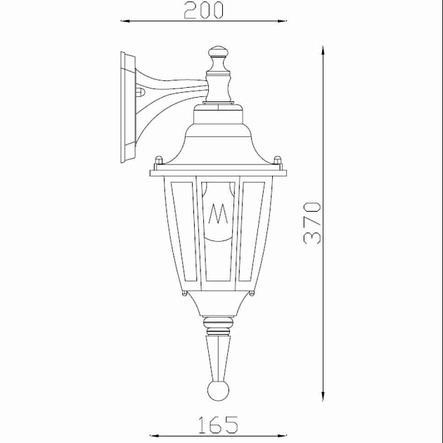Уличный настенный светильник Lucide Tireno 11833/01/30 Фото № 2