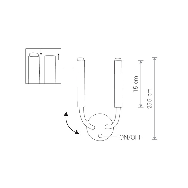 Бра Nowodvorski Stalactite 8354 Фото № 2
