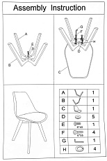 Кухонный стул Woodville Bonuss 15283 1