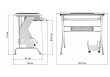 Компьютерный стол Woodville Uliss 1677 2