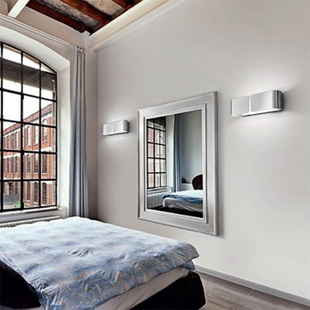 Настенный светильник Ideal Lux Clip AP2 Small Cromo 031361 Фото № 3