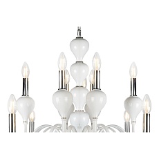 Подвесная люстра iLamp Lady 88003-8+4 WH 1