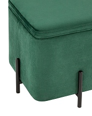 Пуф Stool Group Грейс велюр квадрат зелёный vd-grays-kv-b19 4