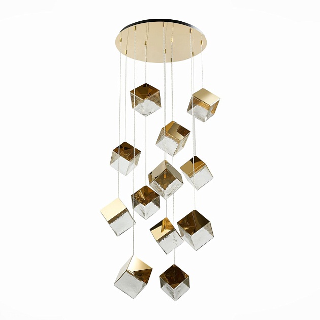 Подвесная люстра ST Luce Riello SL1182.203.12 изображение Подвесная люстра ST Luce Riello SL1182.203.12 Фото №
