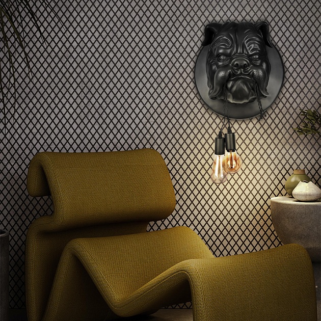 Настенный светильник Loft IT Bulldog 10177 Black Фото № 7