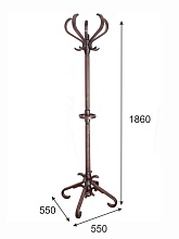 Напольная вешалка Мебелик В 10Н 001685 2