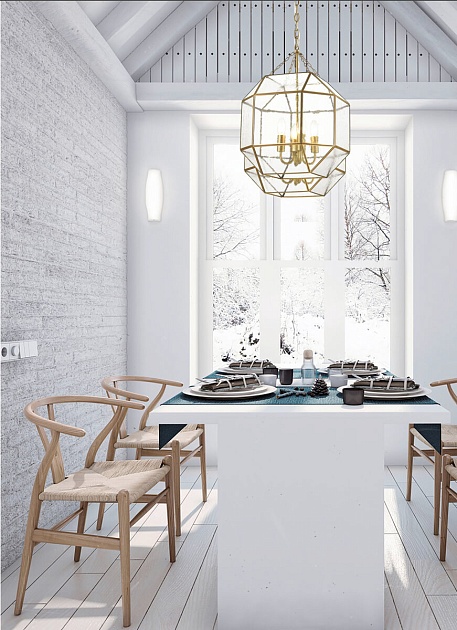 Подвесная люстра Favourite Quadratum 1948-4P Фото № 4