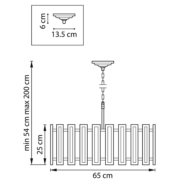 Подвесная люстра Lightstar Agave 712064 Фото № 2