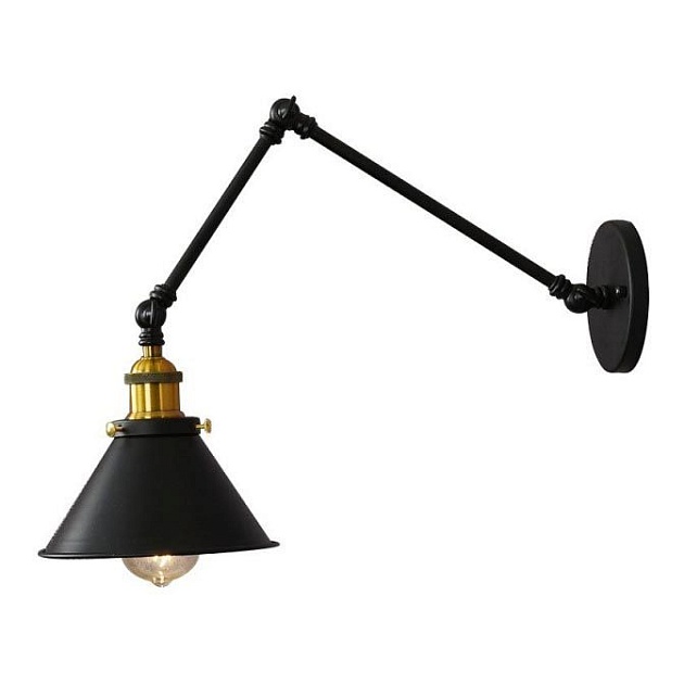 Бра Lumina Deco Gubi LDW B005-2 BK изображение Бра Lumina Deco Gubi LDW B005-2 BK Фото №